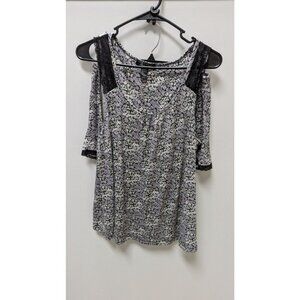 Rene Rofe Purple Floral 2PC Sleepwear Set